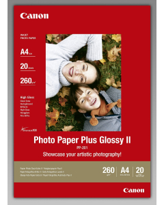 Фотохартия Canon Plus Glossy II PP-201 A4 20 листа