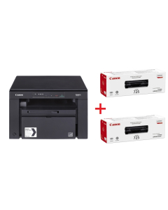 Черно-бяло лазерно МФУ Canon i-SENSYS MF3010 + 2x Canon CRG-725