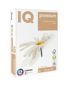 Хартия 80 gsm IQ Triotec Premium A4/500 л.