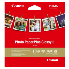 Canon Photo Paper Plus Glossy II PP-201, 5x5 inch, 20 sheets