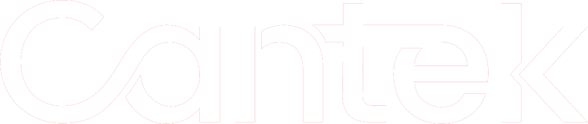 Cantek logo white